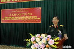 Khánh thành công trình nhà văn hóa xóm Hợp Nhất và xóm Thắng Lợi, xã Tràng Xá, tỉnh Thái Nguyên